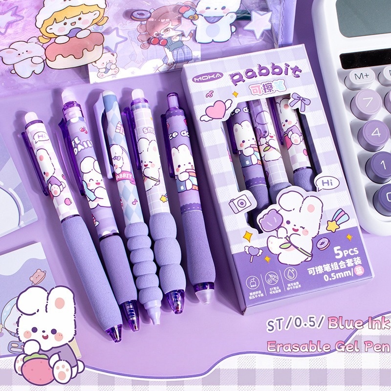 Stationery Office - Smooth Writing Erasable Gel Pen with