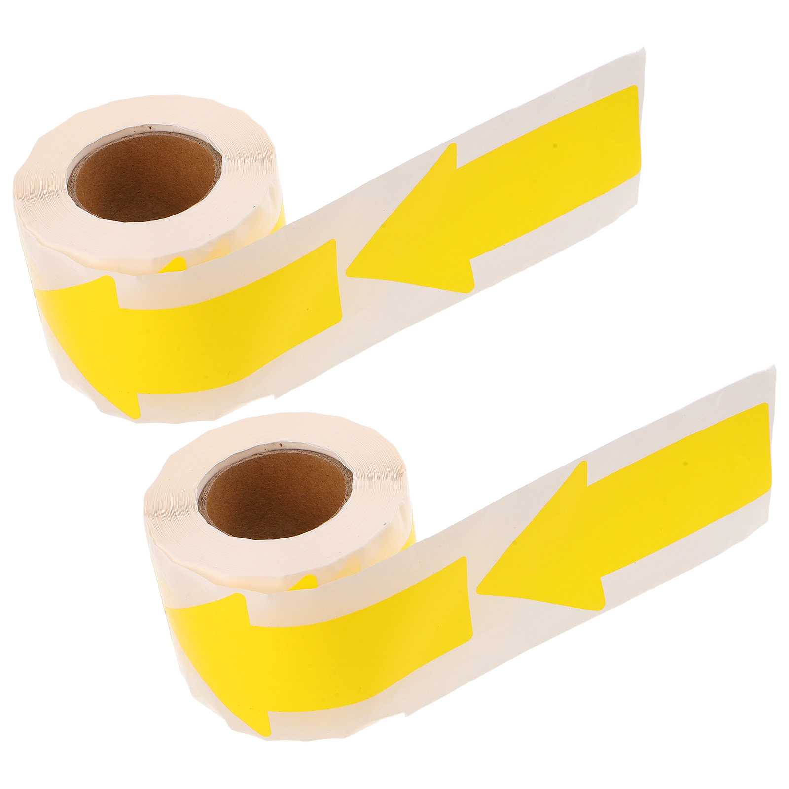 Sticker Label Roll - 2 Rolls Industrial Pipe Labels with