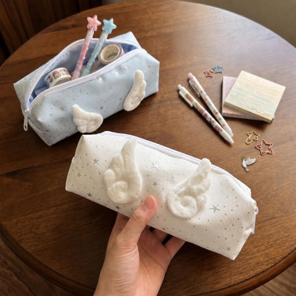 Pen Pouch Roll - Ins Style Star Print Pencil Case