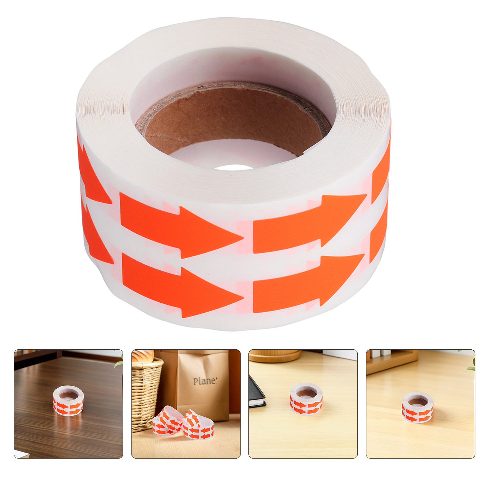 Fluorescent Arrow Stickers 2 R - Sticker Label Roll review and price