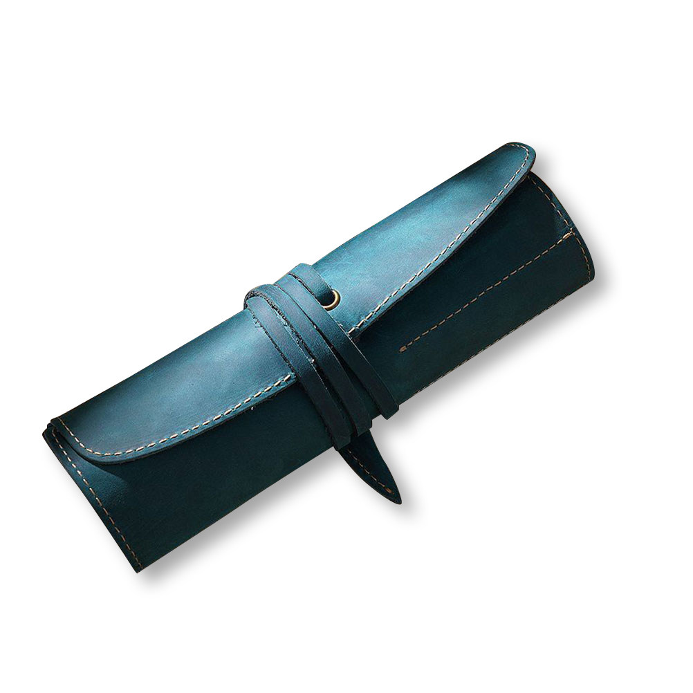 Blue Pen Pouch Handmade Roll U - Pen Pouch Roll review and price