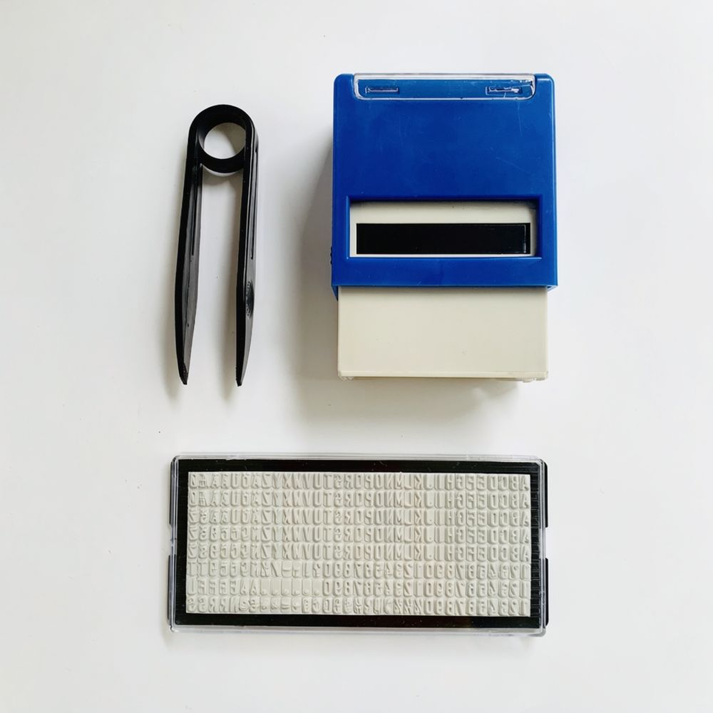DIY Letter Character Rubber St - Self Inking Stamp review and price