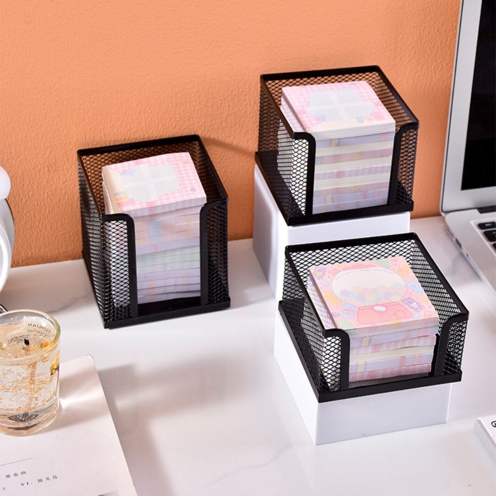Black Mesh Paper Cube Mini Mem - Sticky Note Cube review and price