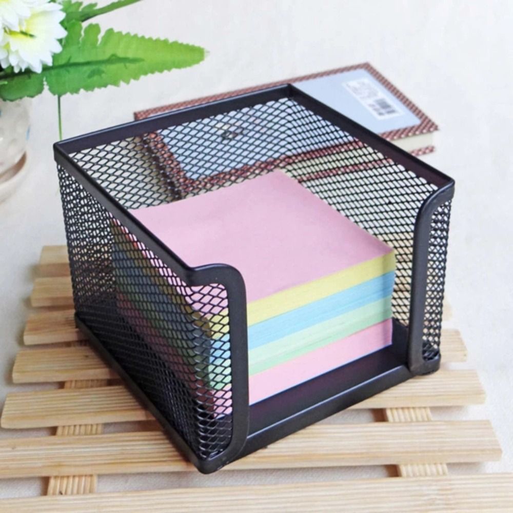 Black Mesh Paper Cube Mini Mem - Sticky Note Cube review and price