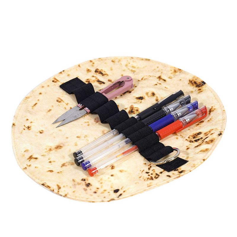 Burrito Pen Pencil Case Statio - Pen Pouch Roll review and price