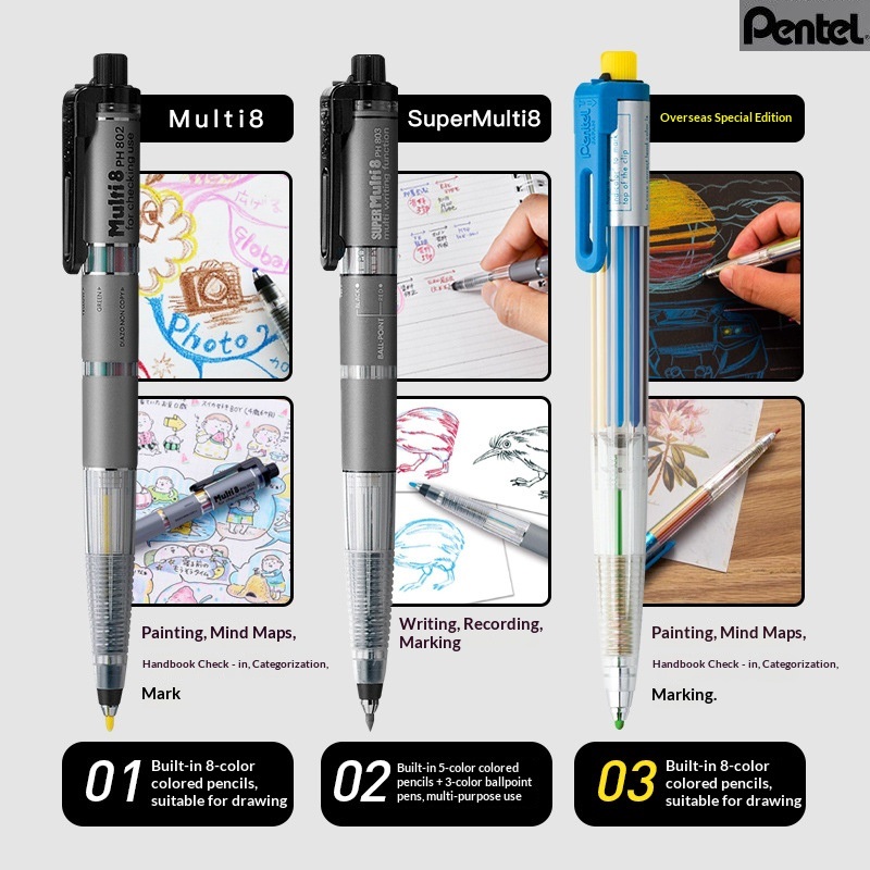 Original Japan Pentel Art Mult - Pentel Pen Energel review and price