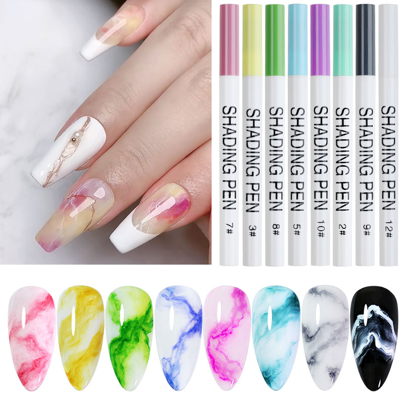 UV Gel Nail Art Pen for Marbli - Gel Ink Pen Set review and price