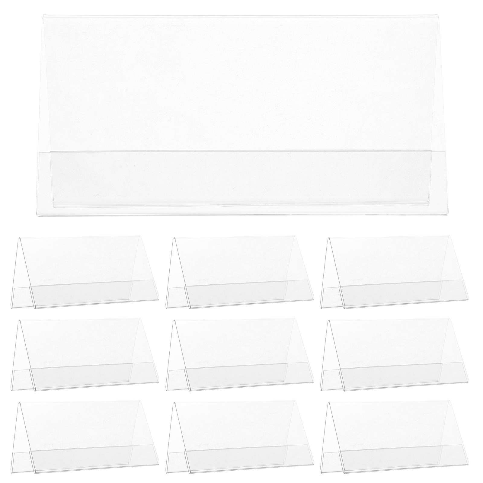 10Pcs -Shaped Table Tent Name  - Desk Name Plate review and price